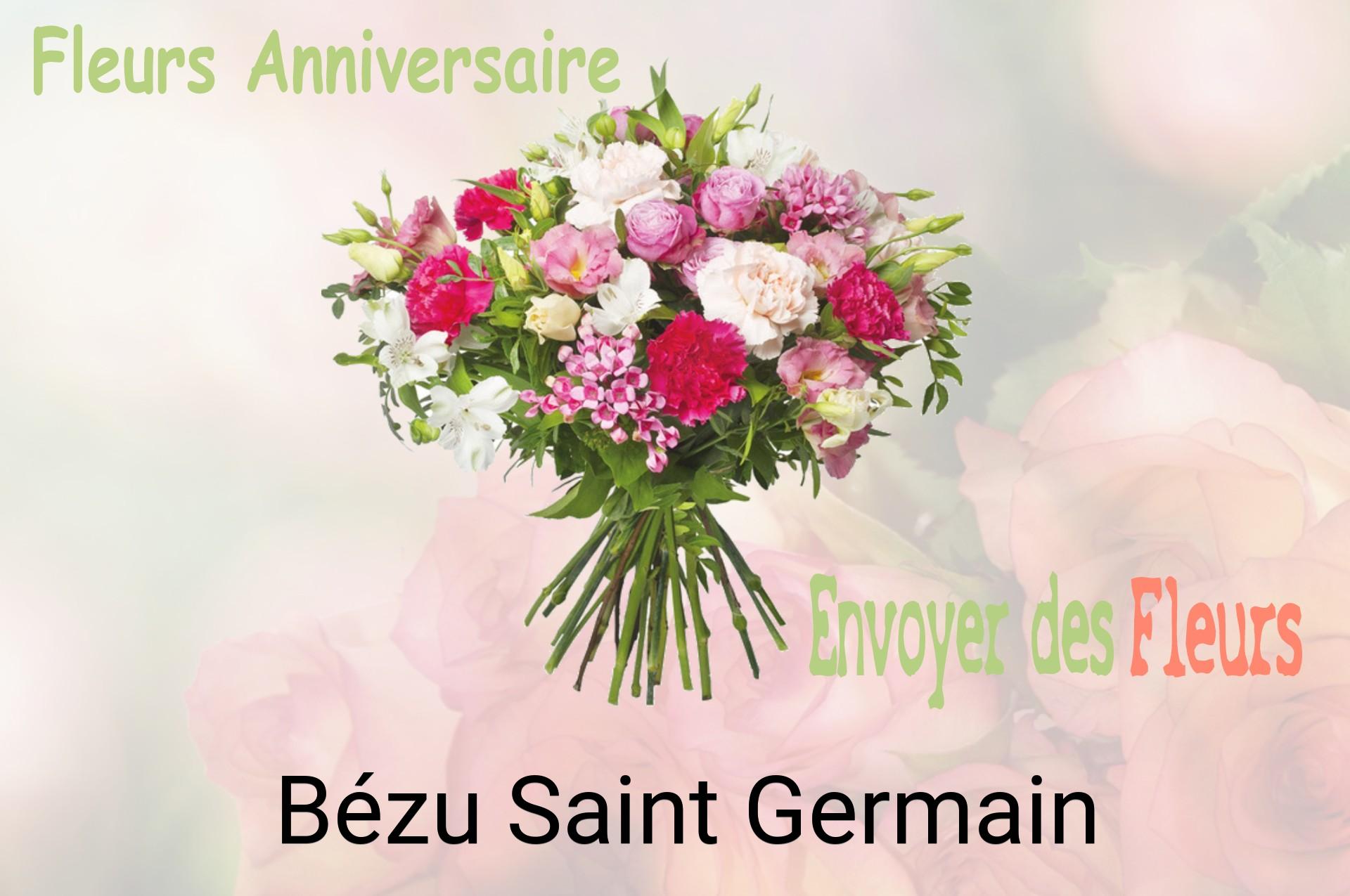 Bouquet de fleurs d’anniversaire livré à Bézu-Saint-Germain