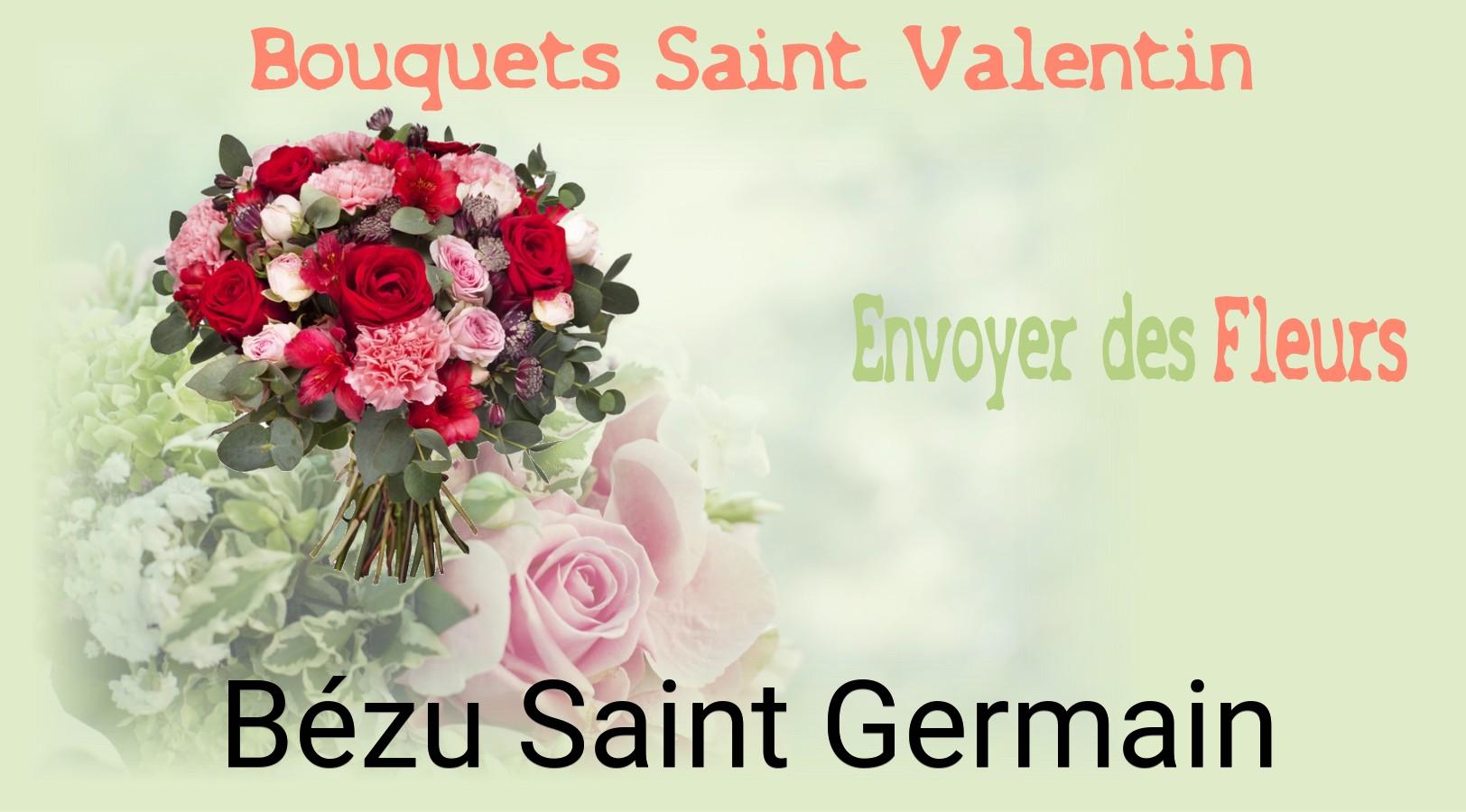 Roses de Saint-Valentin livrées à Bézu-Saint-Germain